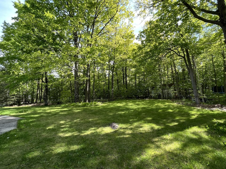 Offering a peaceful and private outdoor setting.