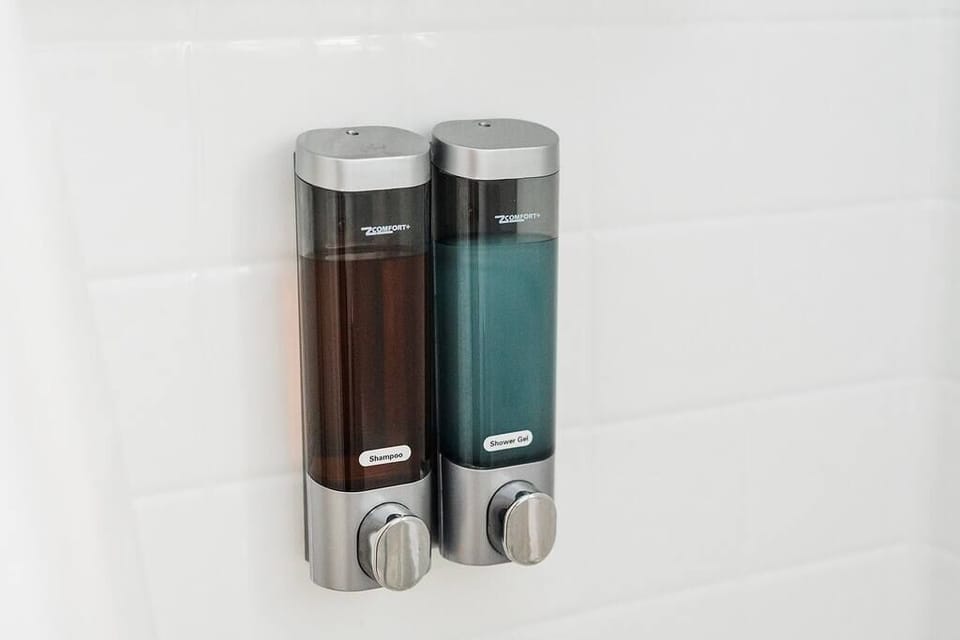 Body soap and shampoo provided! 