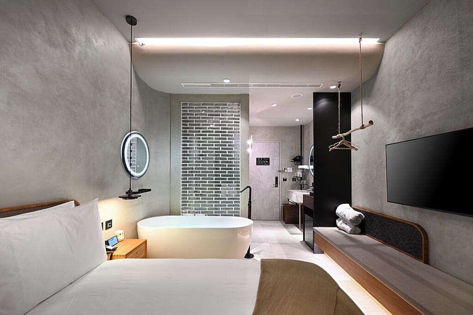 Honeymoon Room | Premium bedding, down comforters, minibar, soundproofing