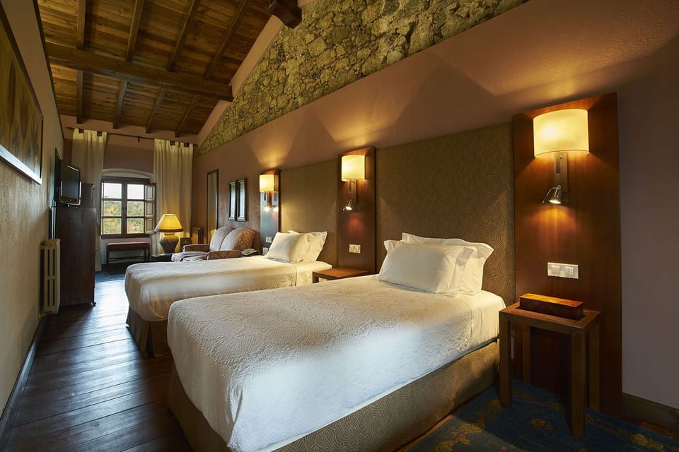 Premium bedding, down comforters, free WiFi, bed sheets