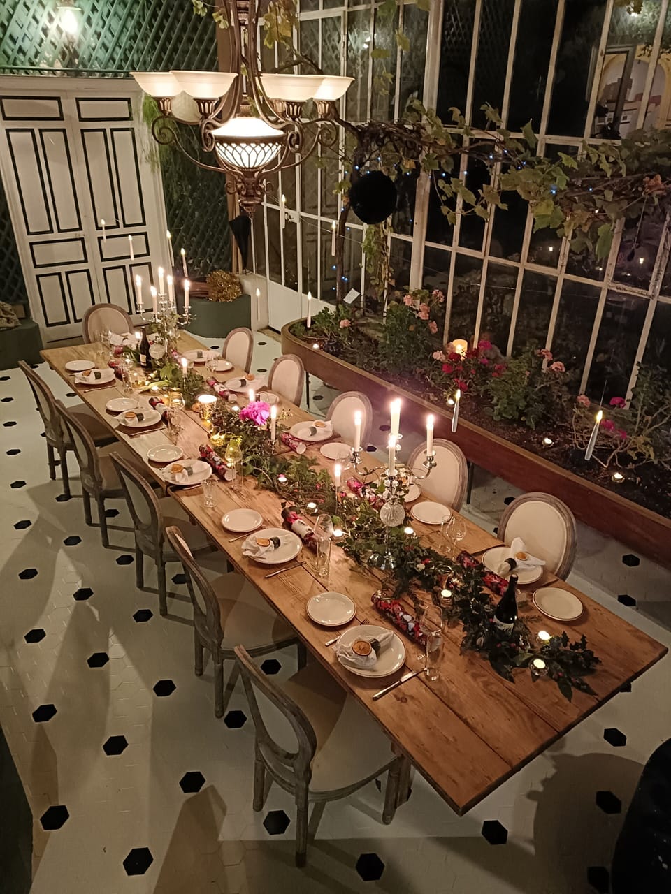 The Orangery with large Dining Table

