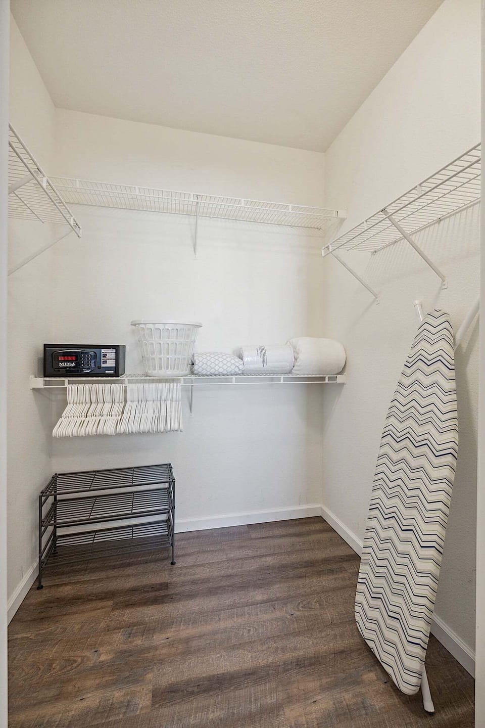 Second bedroom walk-in closet