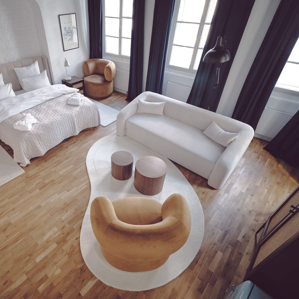 Panoramic Double Room | Minibar, individually furnished, desk, laptop workspace