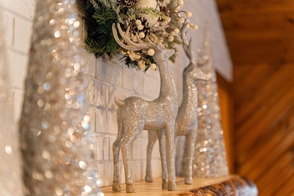 Enjoy the Christmas decor from the first weekend of November