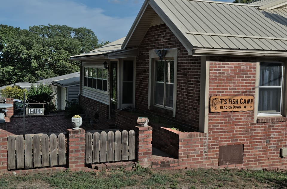 Look for the all brick house and enjoy your stay.