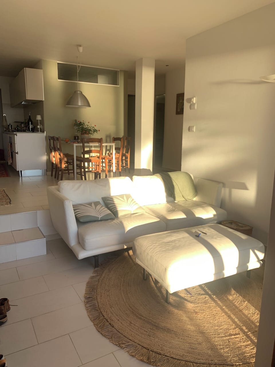 Sofa with a view