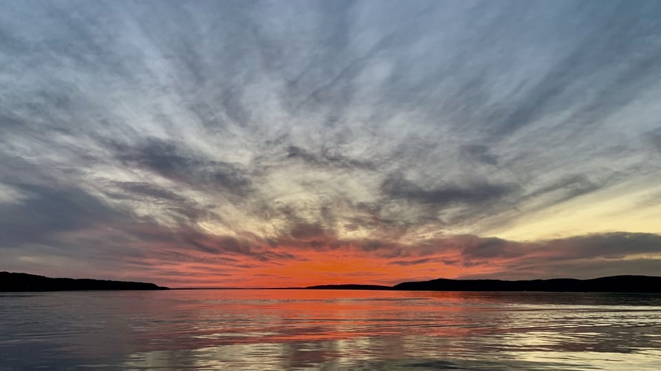 Sunset Junction:  Beulah, Michigan