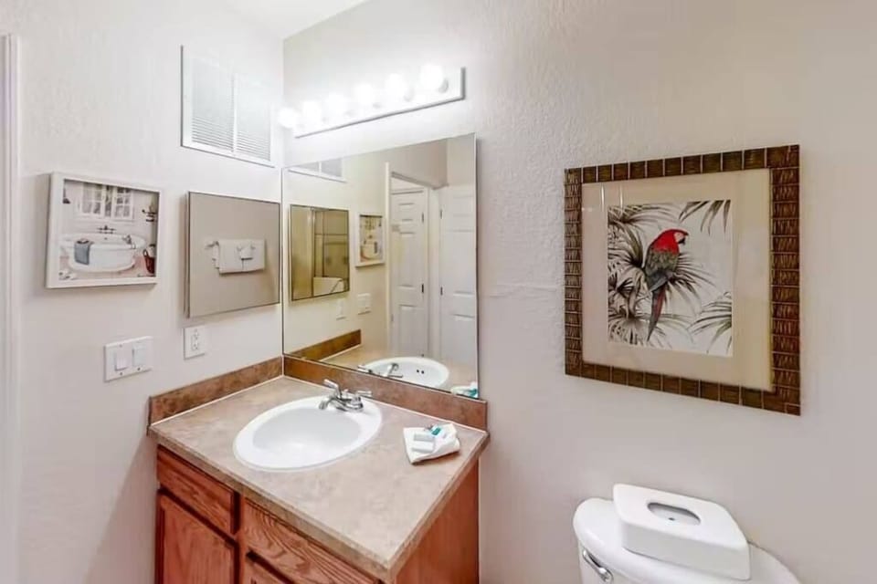 Bathroom #2. Shared with your guests.