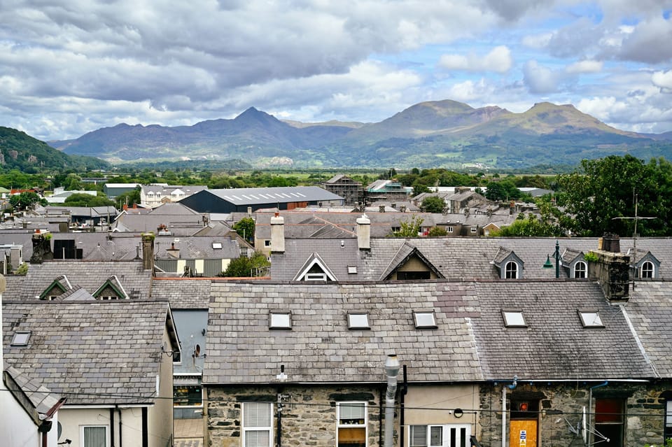 View from top lounge