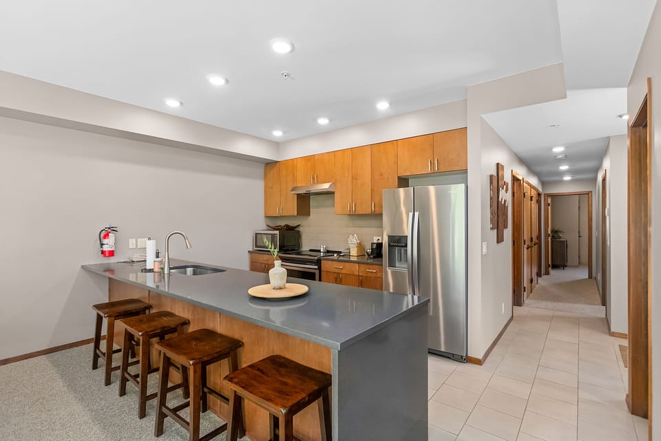 Classic Apartment | Private kitchen | Fridge, microwave, oven, dishwasher