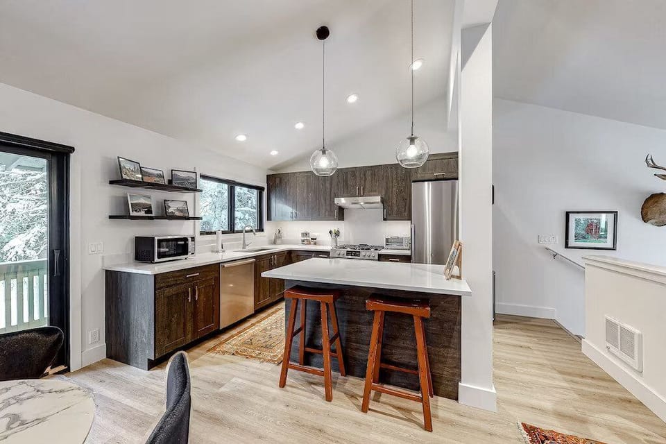 Stunning open kitchen