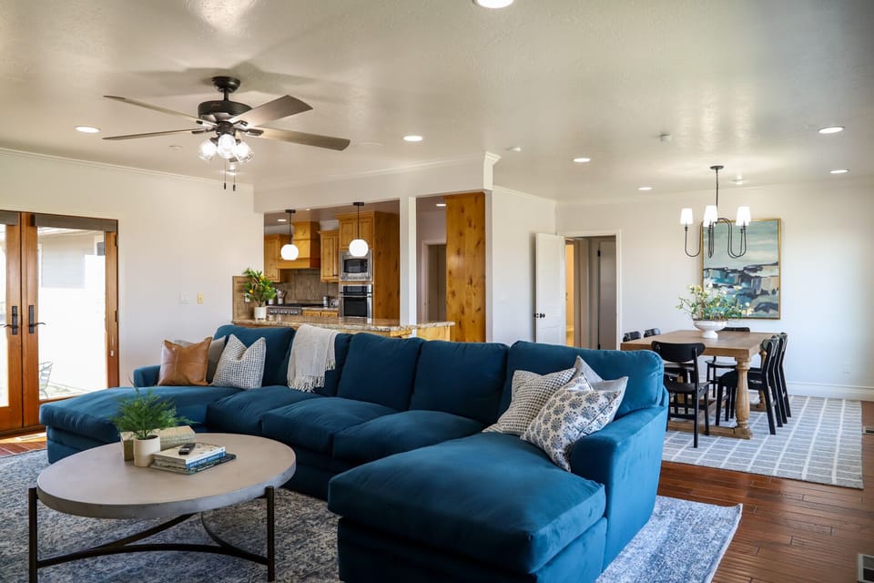 Sink into this overstuffed beauty guests LOVE!
