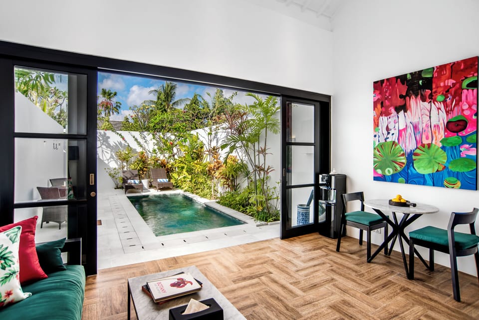 Exclusive Villa | Living area | LCD TV