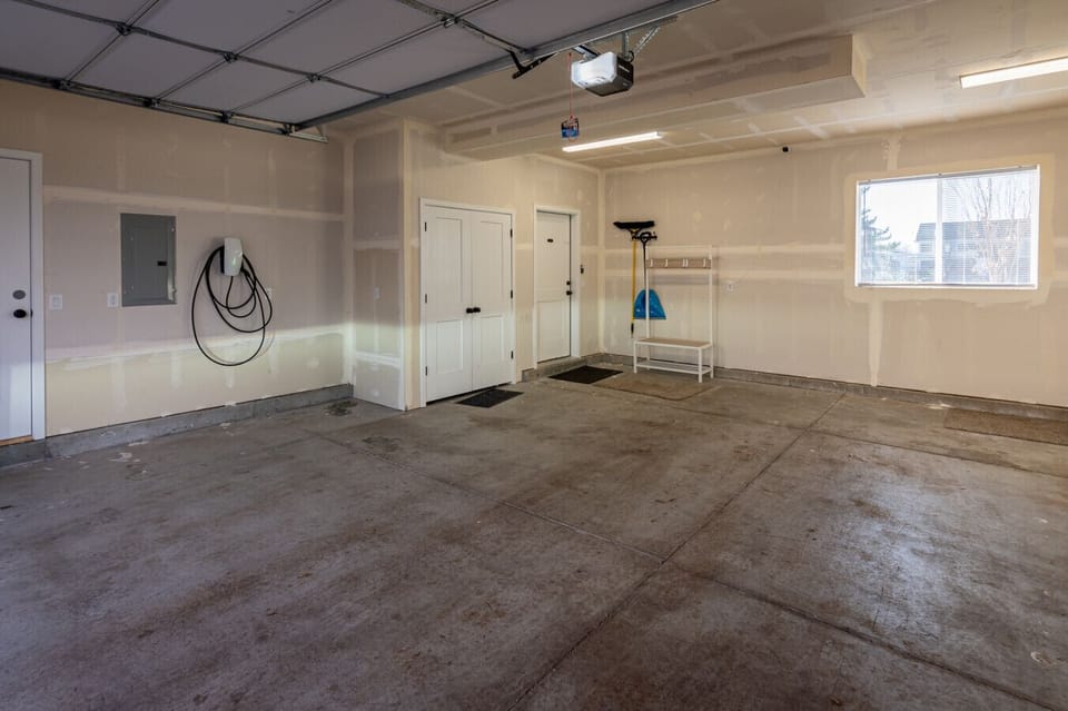 2 car garage extra deep