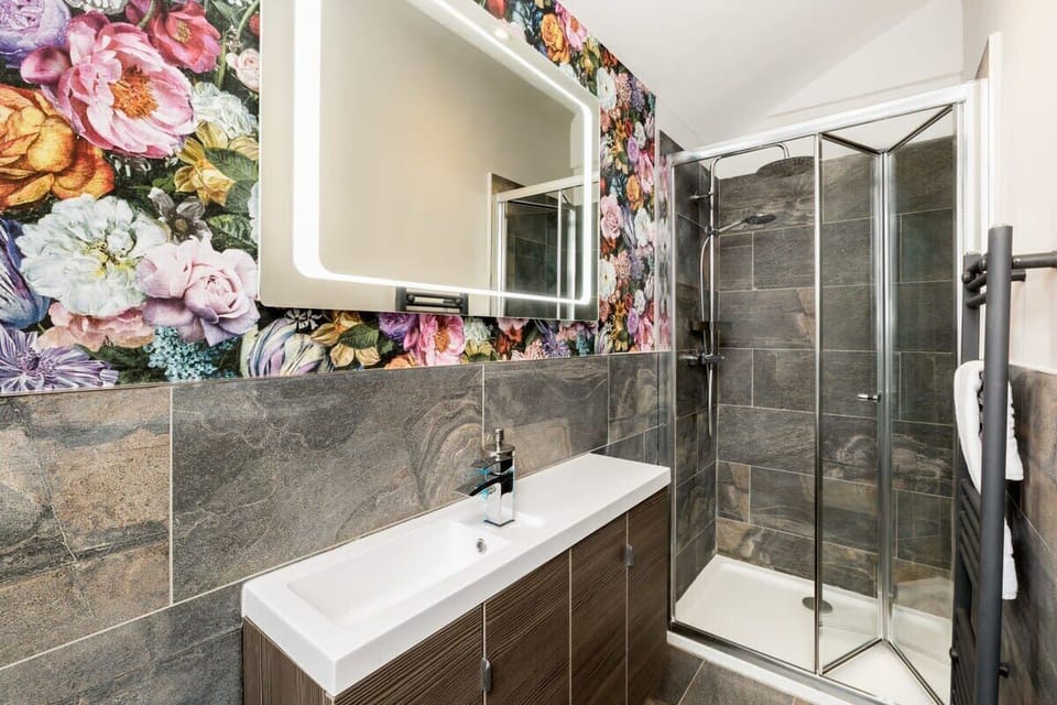 Bathroom with shower