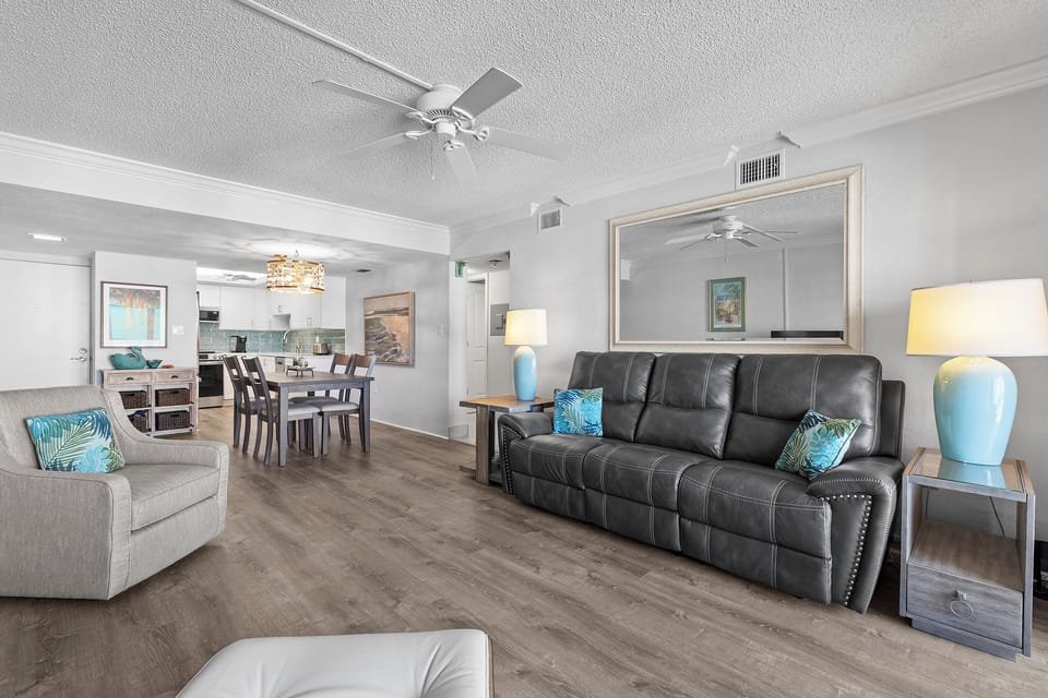 Spacious and open