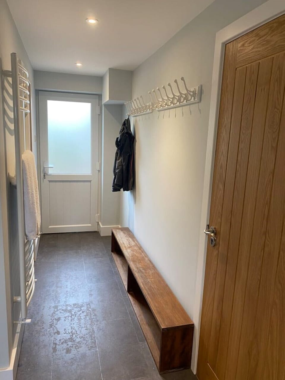 Utility room to back door 