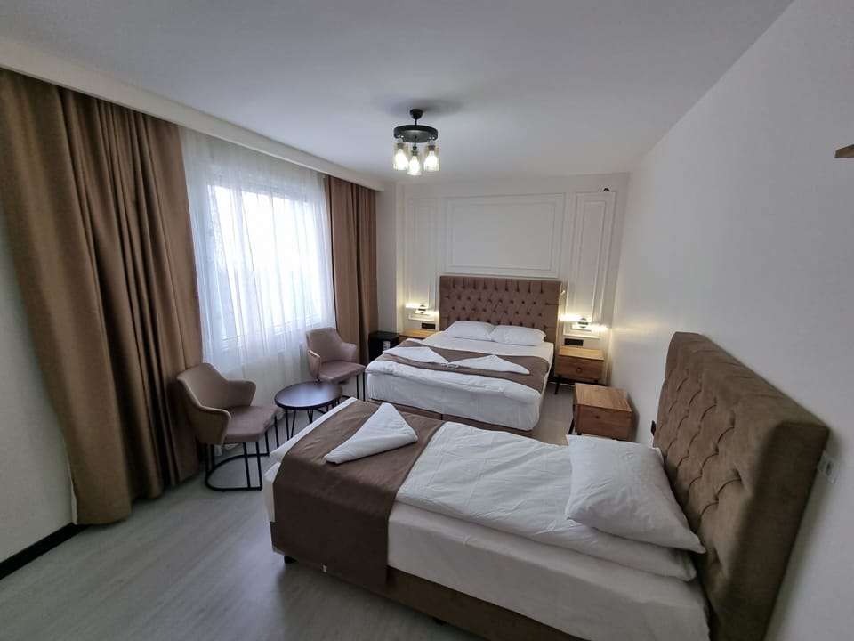 Family Triple Room | Egyptian cotton sheets, premium bedding, memory foam beds, soundproofing