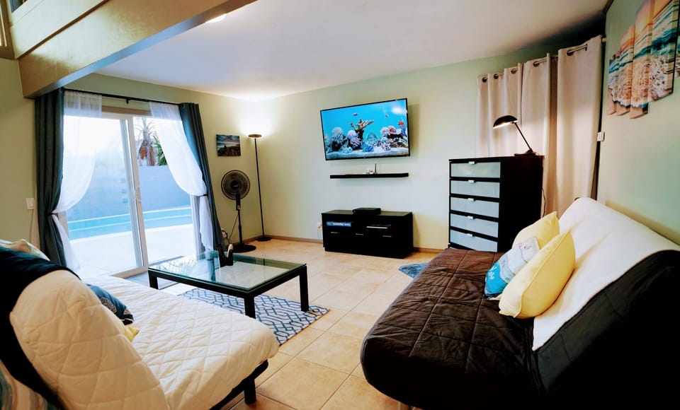 Room for yoga or workouts—equipment provided for your stay.