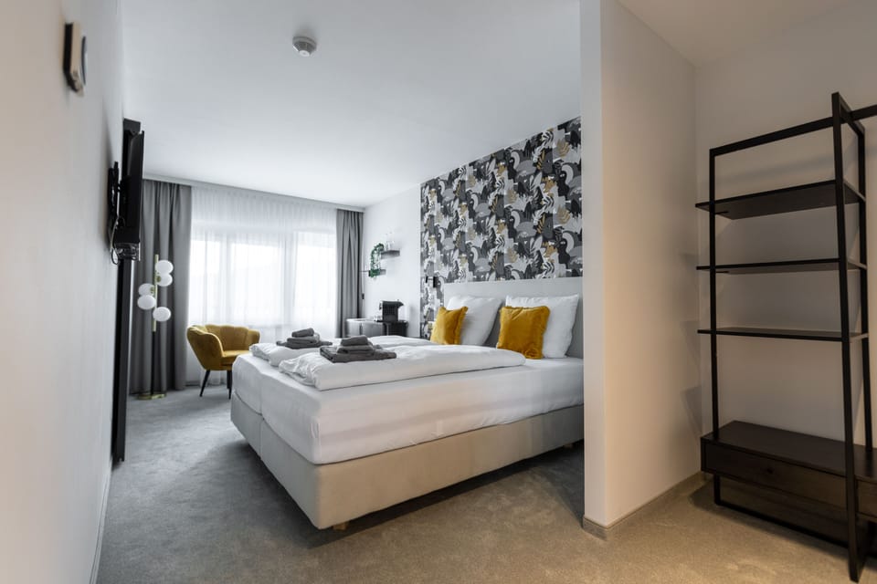 Panoramic Double Room, Non Smoking | Premium bedding, memory foam beds, individually decorated