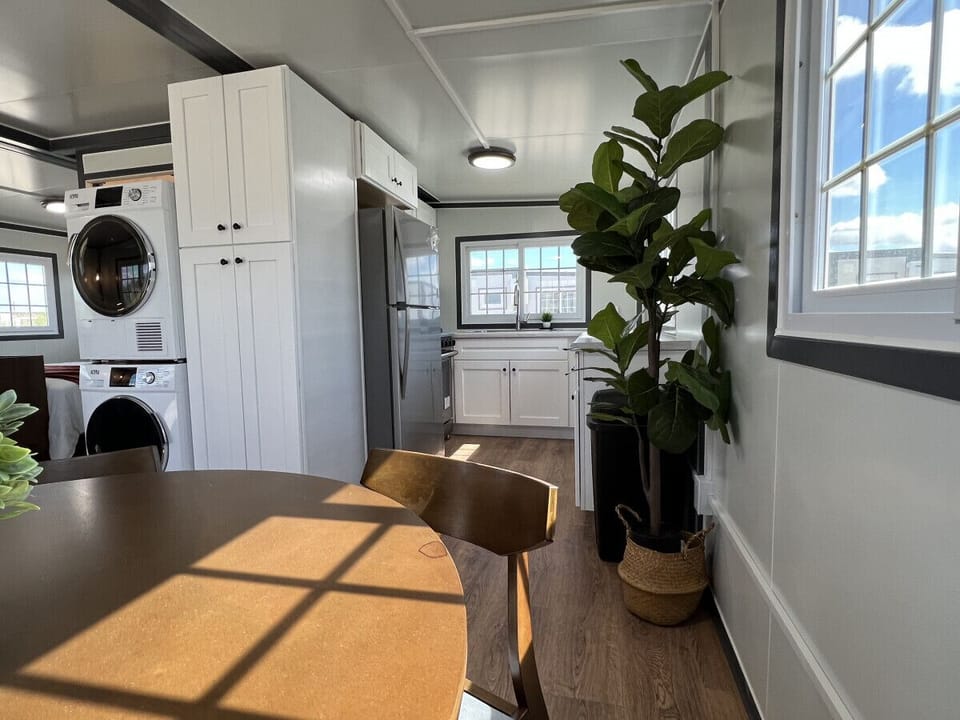 Sofa bed unit 1: Kitchen from dining area
