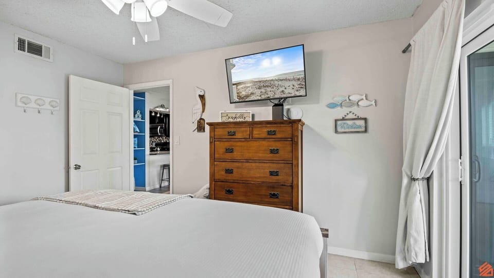 Comfortable and beautifully decorated for a restful night's sleep.