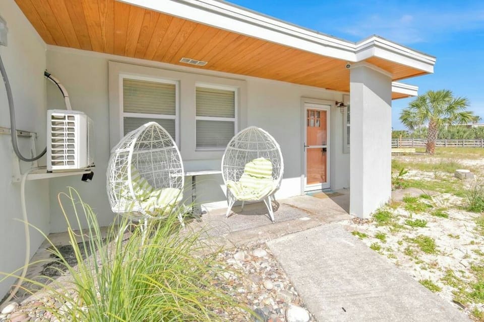 Savor a cup of coffee on your private patio area