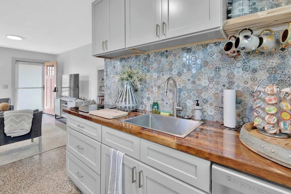 Large counter space for all your needs.