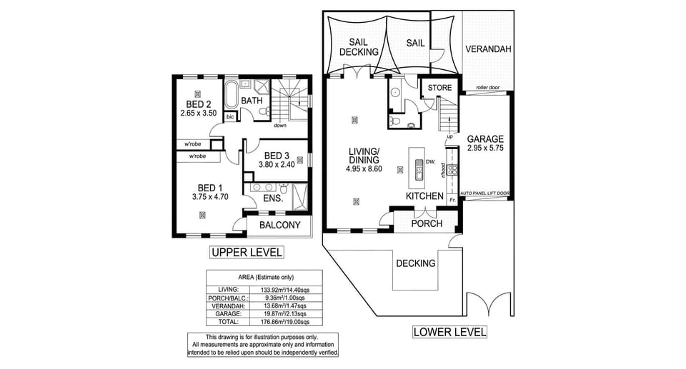 Floor Plan - Belle Maison, Glenelg, Short term rental, WiFi, Furnished, Elite Accommodation