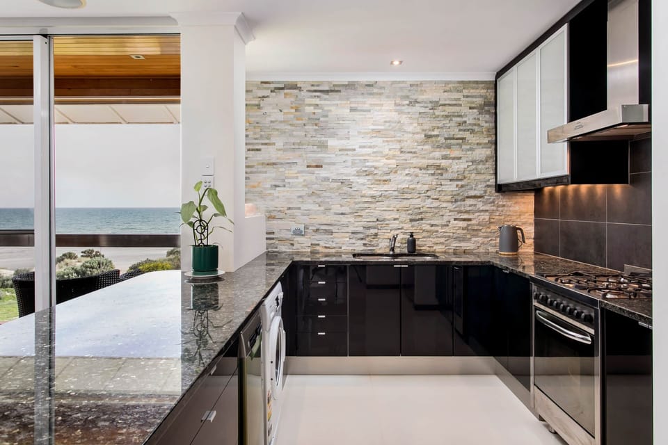 Kitchen - full kitchen. Includes washing machine