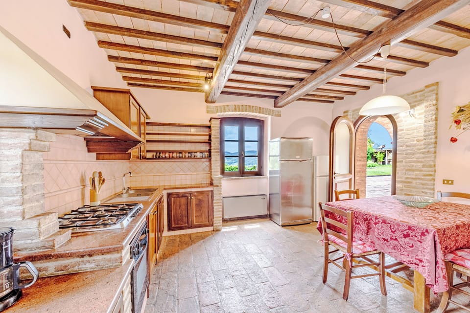 Kitchen and dining area