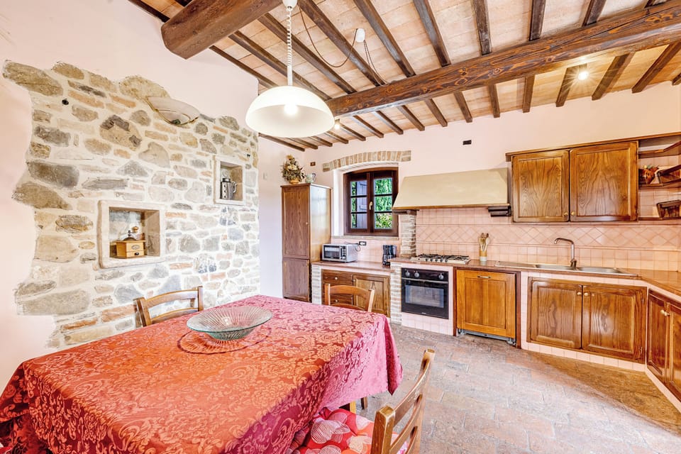 Kitchen and dining area