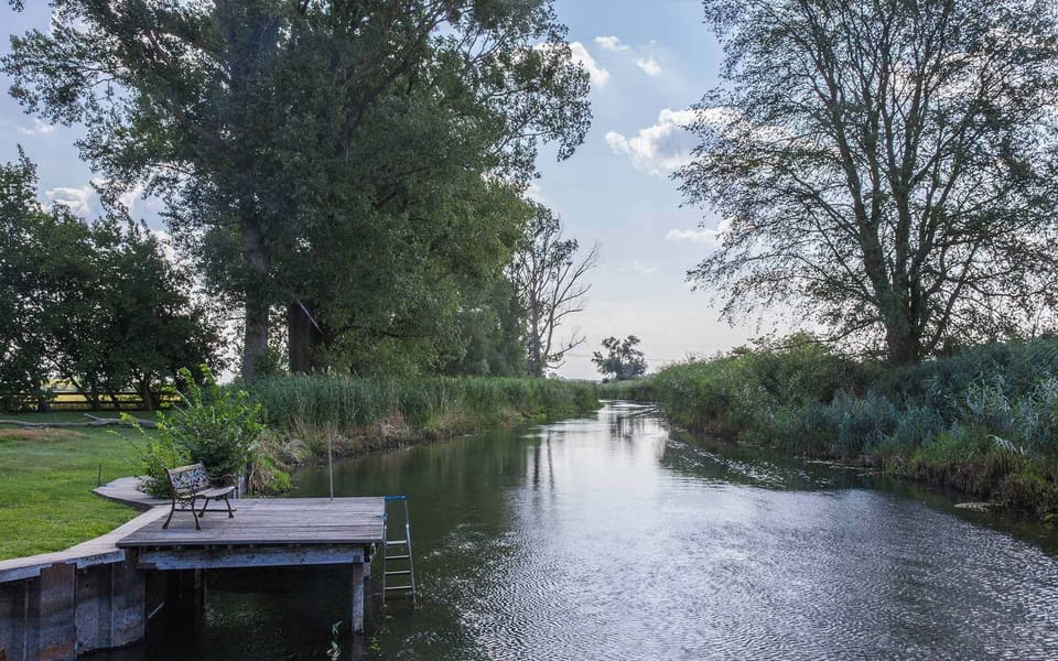 1 of 3 private docks on the property giving river access