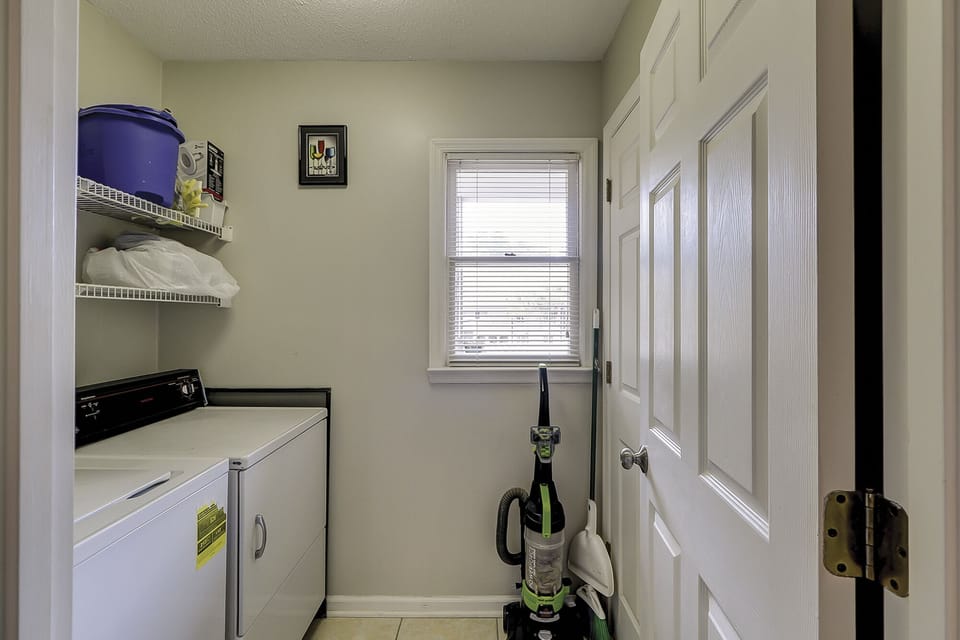 Laundry area