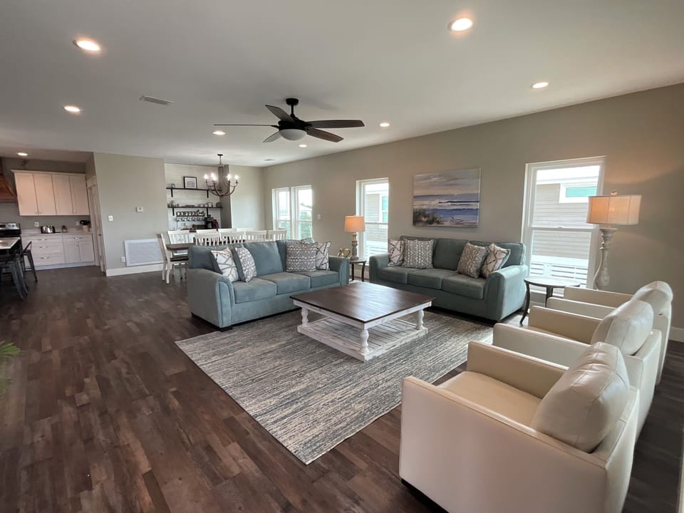 Living Room - Spacious and comfortable living room.