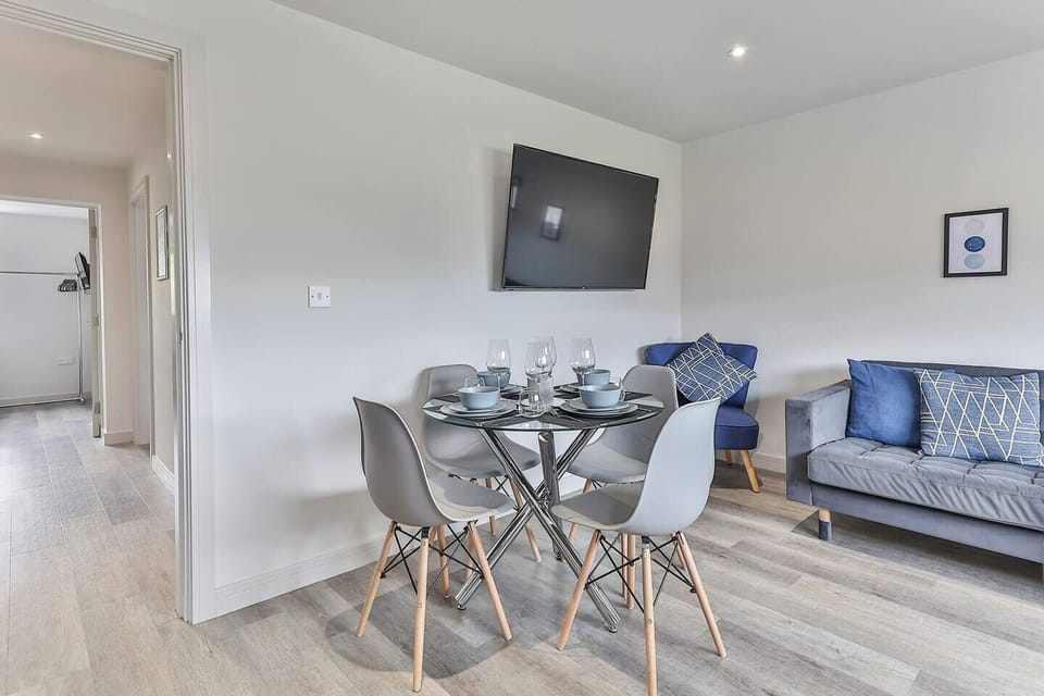 Dining and living area