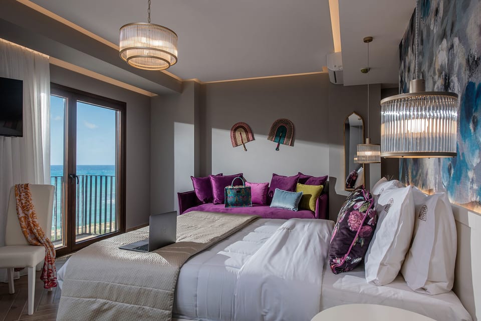 Superior Room, Sea View | In-room safe, blackout drapes, soundproofing, iron/ironing board