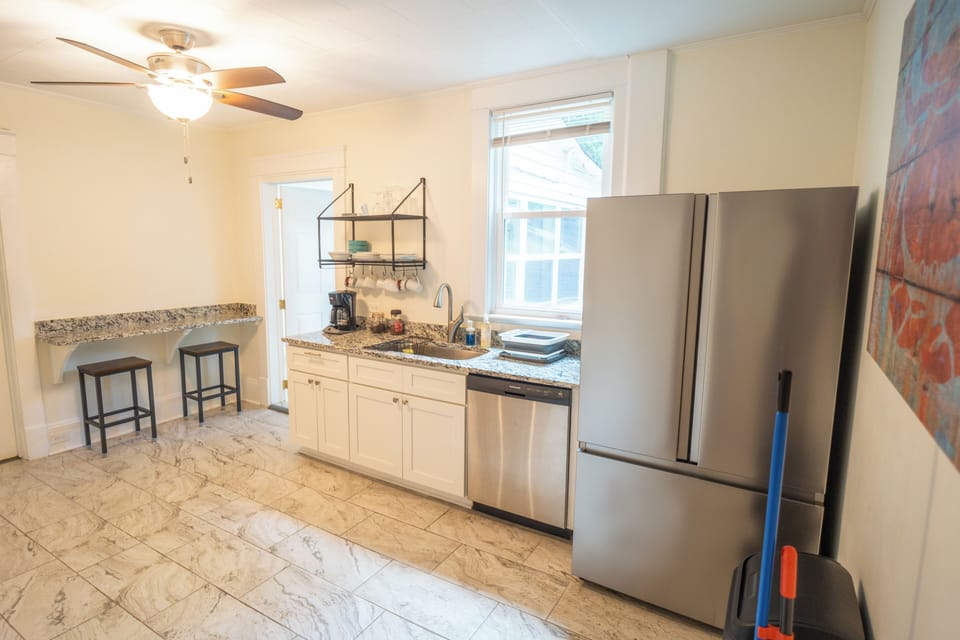 Kitchen with additional dining nook