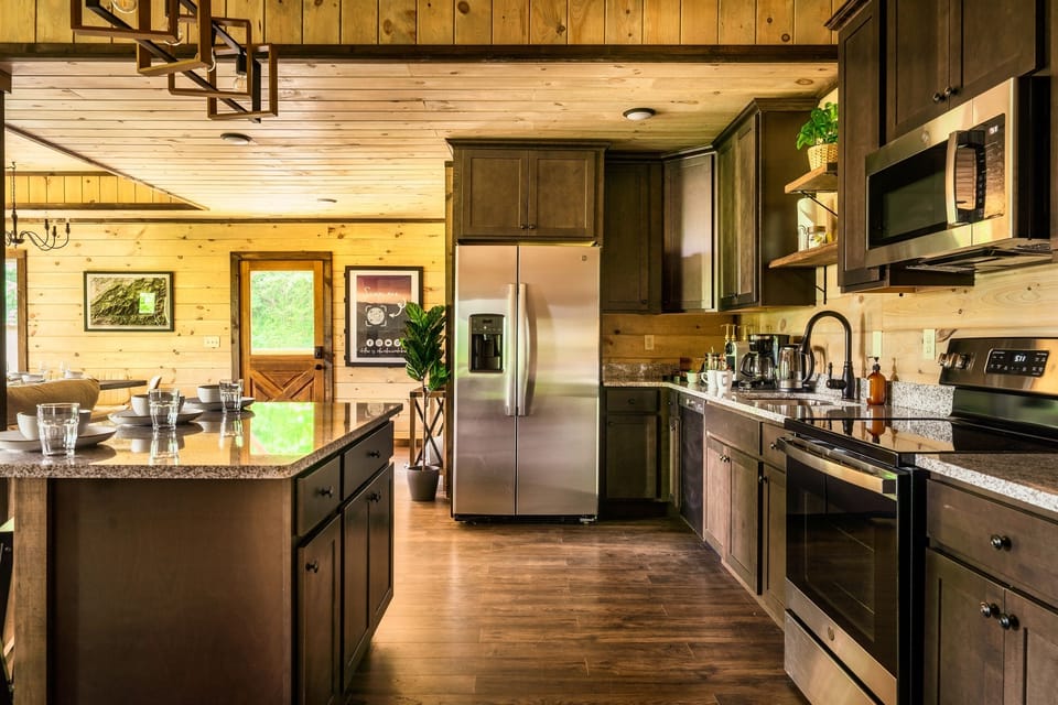 Well stocked kitchen for your delightful culinary needs