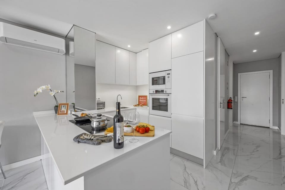 equipped kitchen