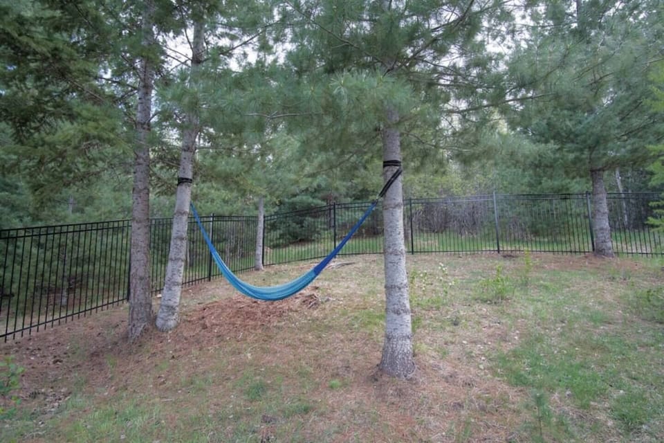 Enjoy the hammock in the warmer months
