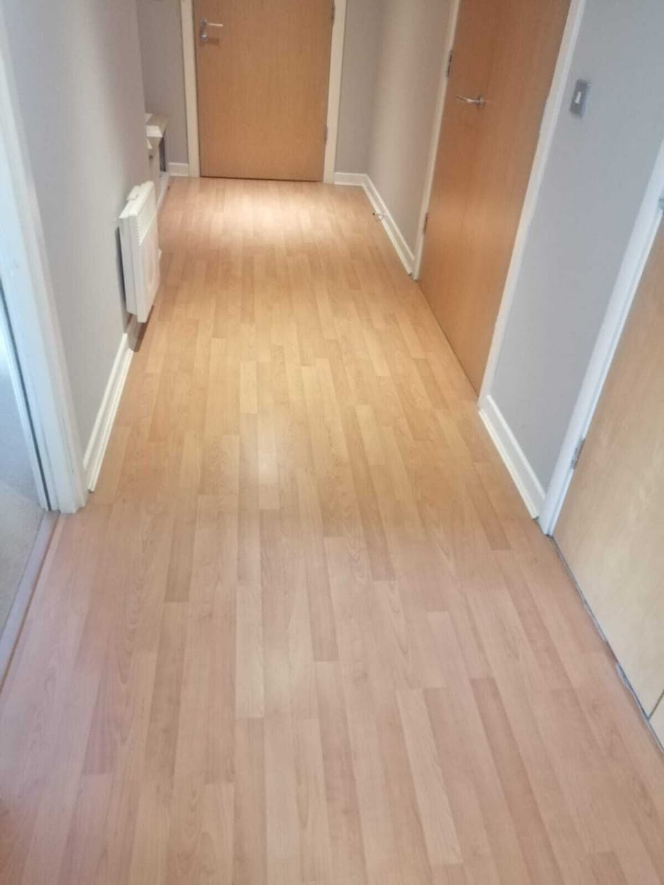 hallway and exit route 