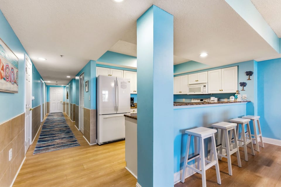 Kitchen with Bar Seating