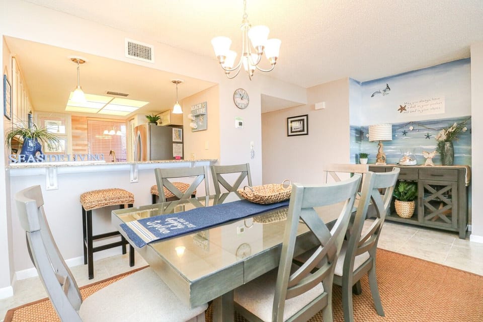 St. Augustine Ocean Front Rentals Dining Room