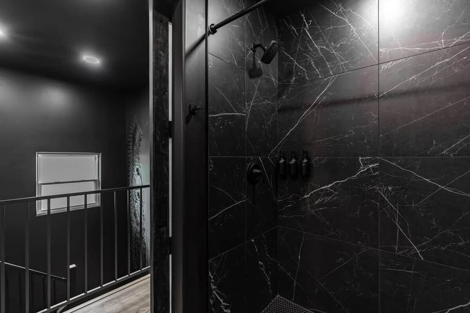 Master bath tile
Shower