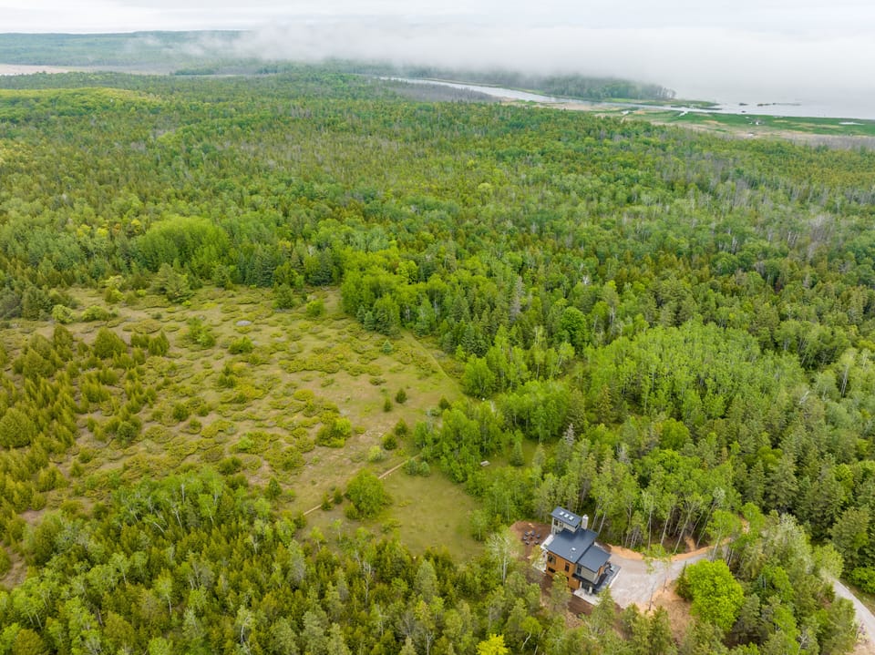 Enjoy the wooded surroundings