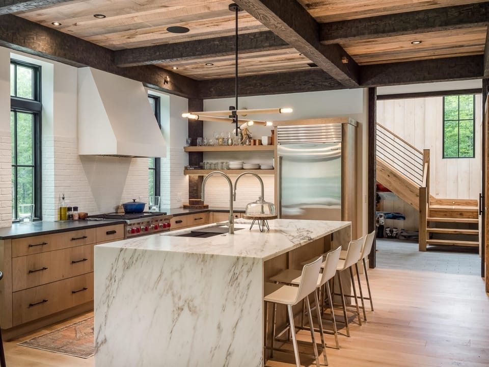 Exquisite Rustic Modern Ski Haus Right on MT Abram Bike Park (1338)