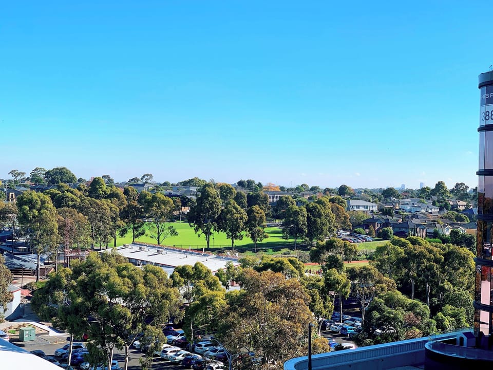 View from living & balcony