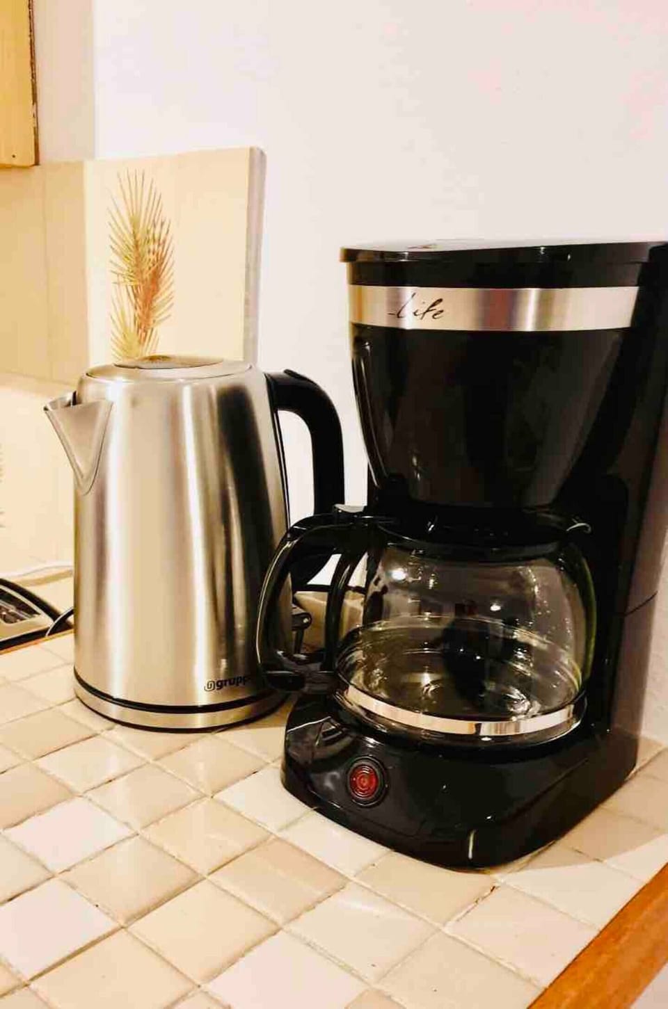 Coffee machine and Kettle