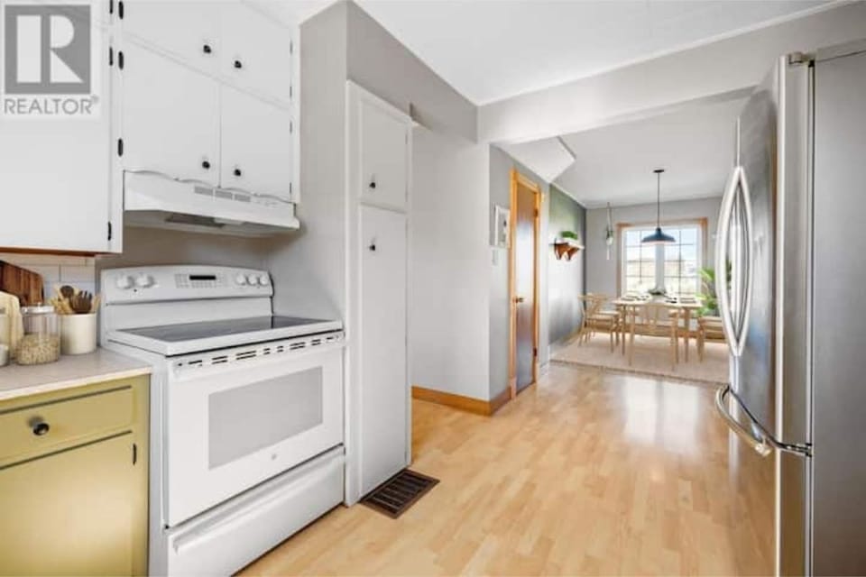 Kitchen and Den/Office area